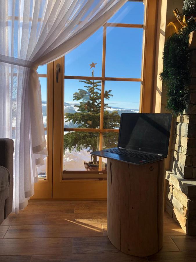 Domek Tatrzanska Zyngierka Z Jacuzzi Zab Luaran gambar